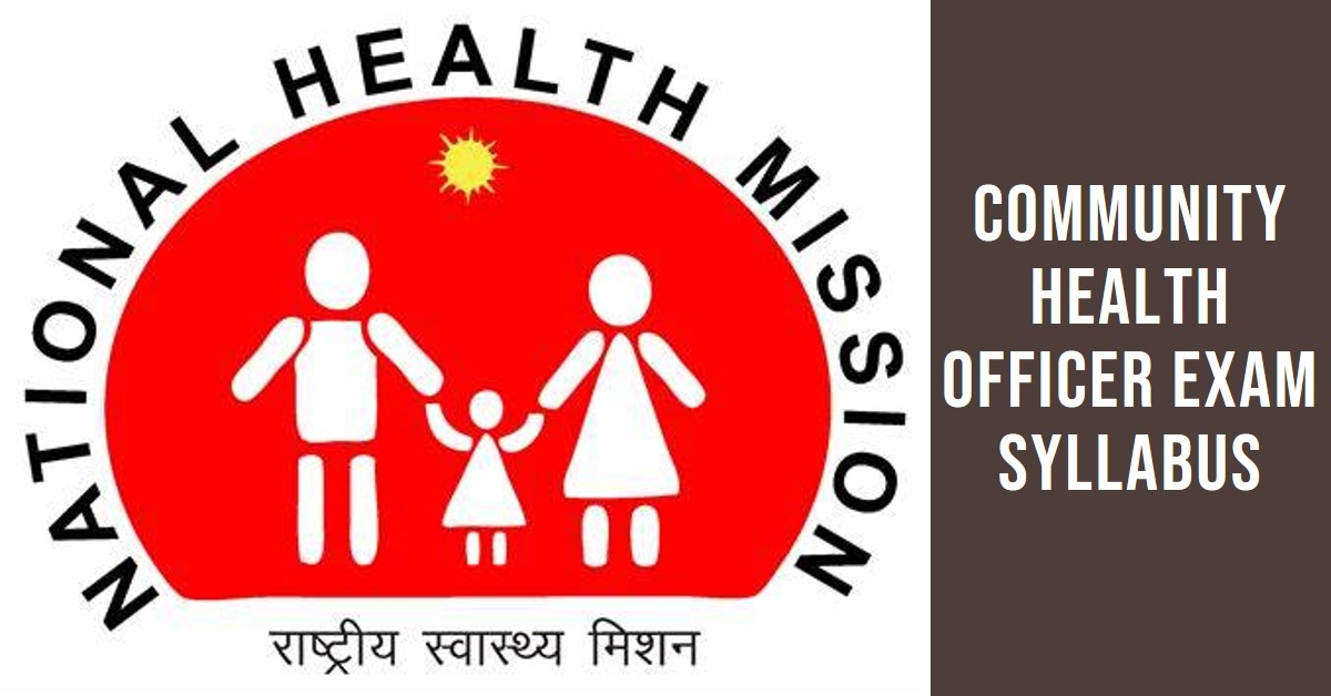 community health officer (CHO) exam syllabus